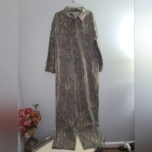 Vintage Camo Coveralls (No Size Tag)